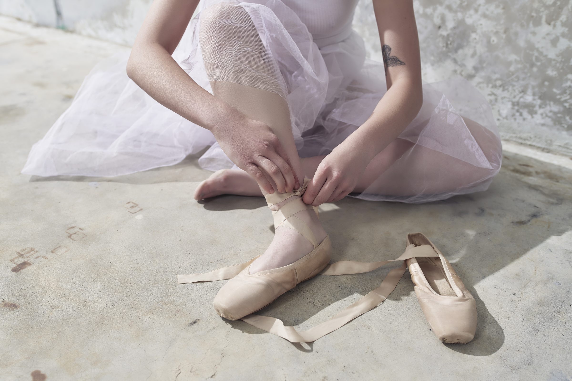 pre-pointe shoes